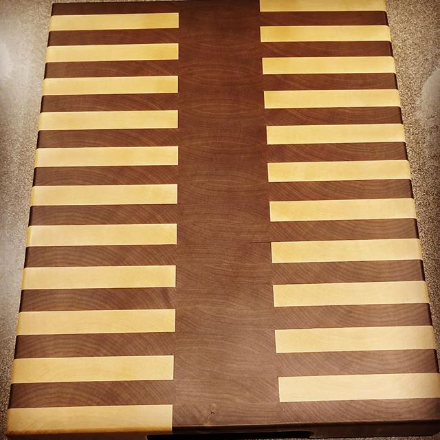 Looking back to cutting boards I made for gifts recently.